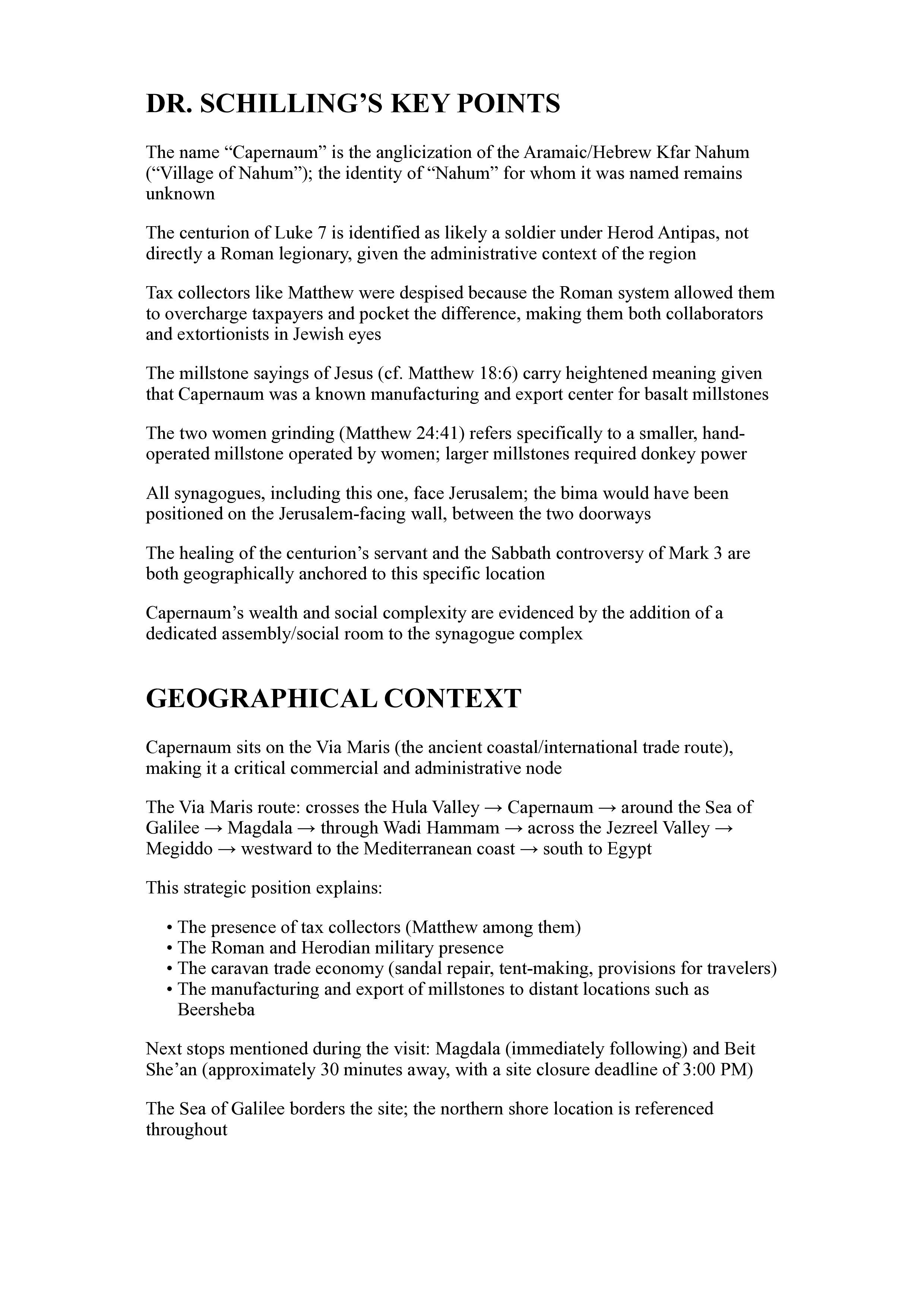 02 26 capernaum archaeological tour page 3