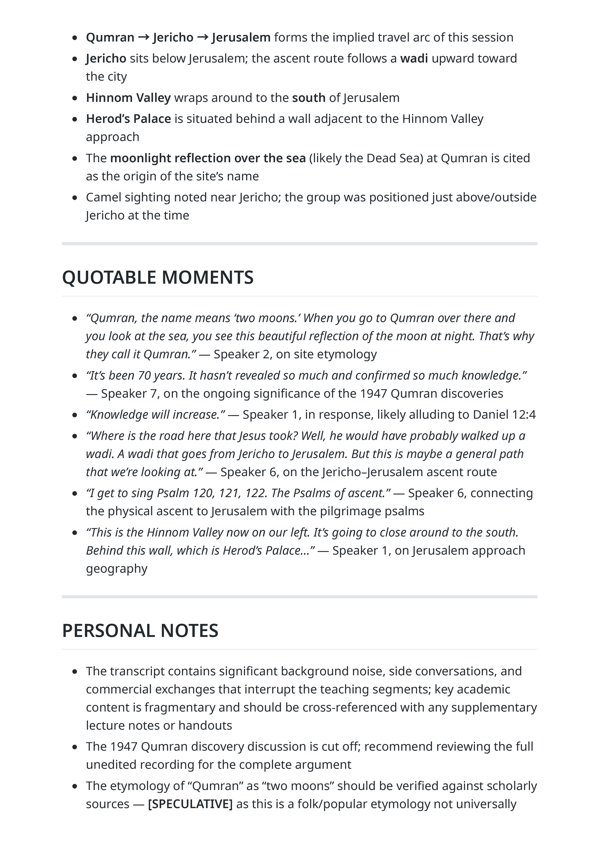 03 01 A Group's Journey Through the Judean Desert Israel Site Notes page 3
