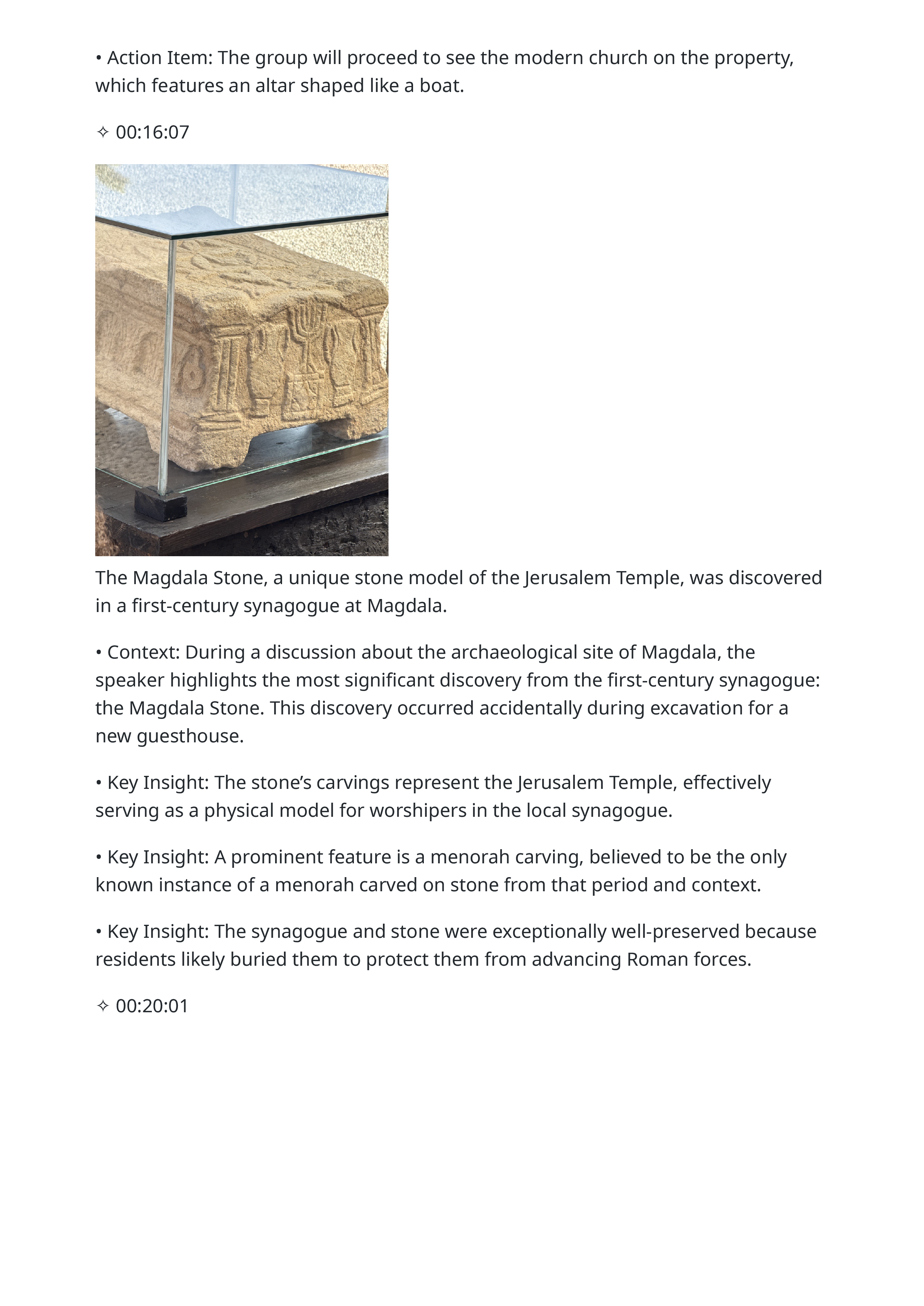 2026 02 26 lecture archaeological site of magdala highlights page 3