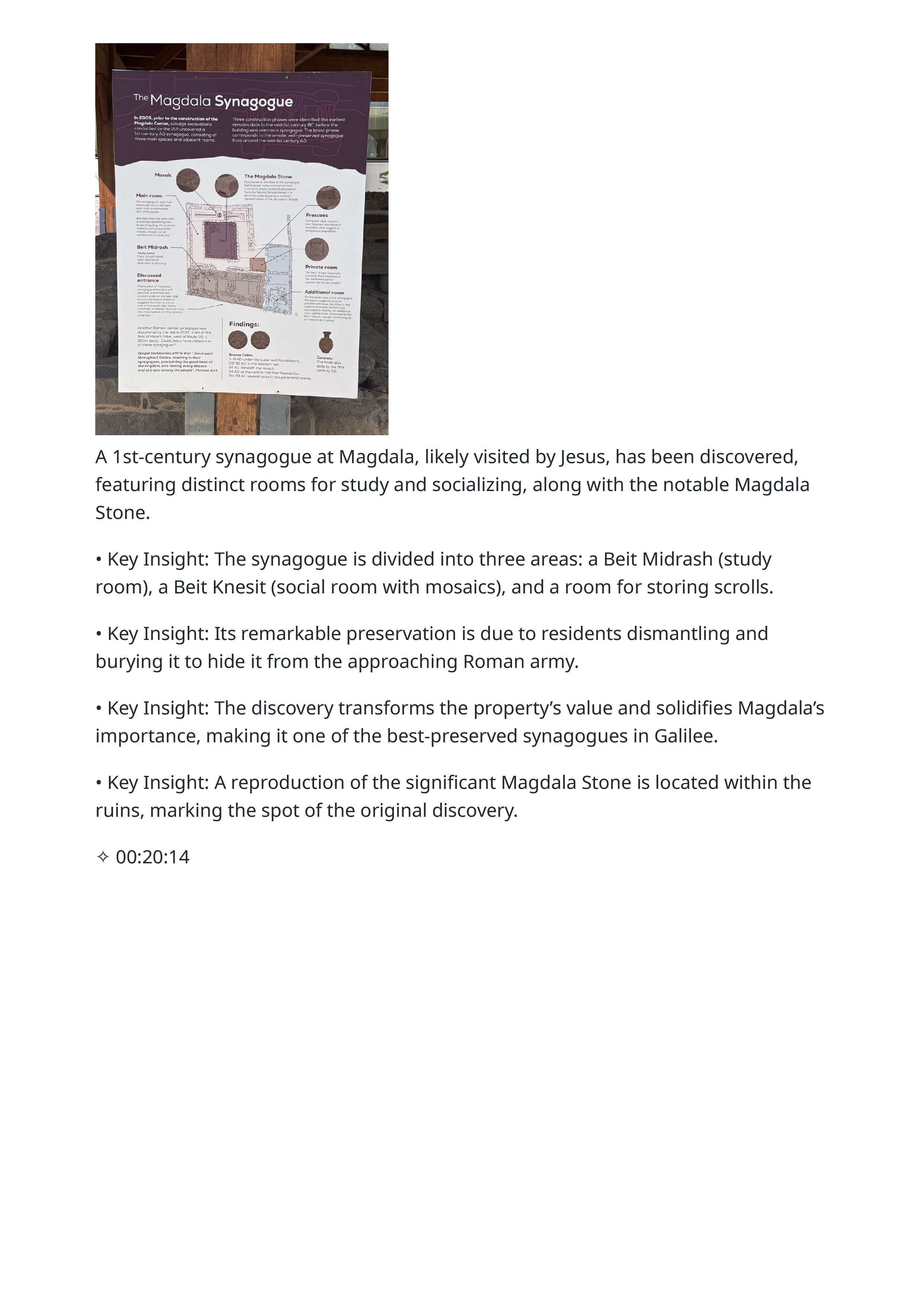 2026 02 26 lecture archaeological site of magdala highlights page 4